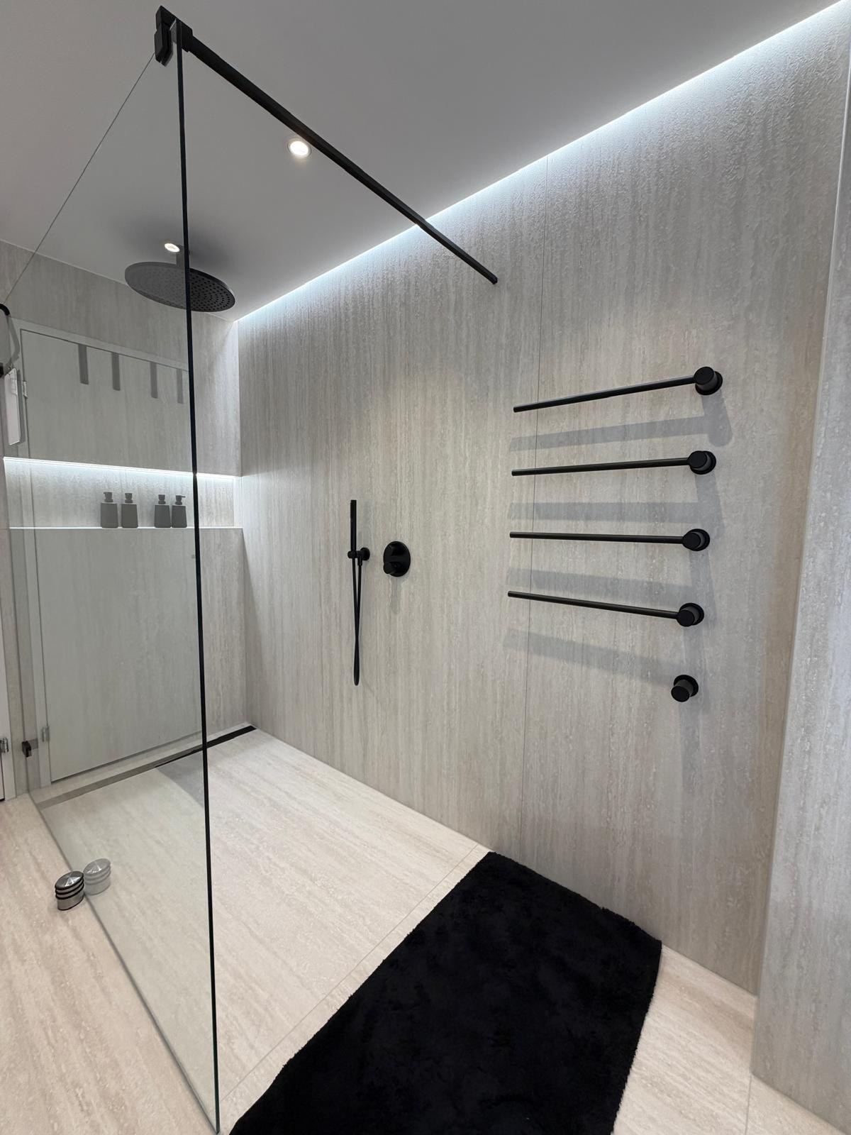 Wanne → Dusche